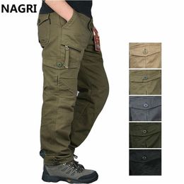 Joggers Cargo Pants Multi Pockets Tactical Pants Casual Outdoor Hiking Long Trousers Streetwear Army Straight Slacks254T