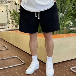 Men's Shorts New Summer Loose Cotton Shorts Man Brand Gyms Knee Length Male leisure Jogger Workout Fitness bodybuilding Short Pants M-XXXL W0408