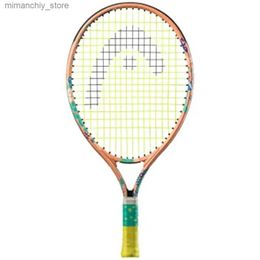 Tennis Rackets Mens Tennis Racket Coco Junior Tennis Racket 23 Inch Padel Racquet Sports Entertainment Q231109