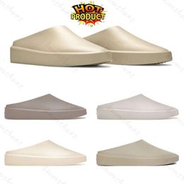 Designer Men Women Slide Slipper California Slip on Desert Sand Slippers Almond Cement Concrete Cream Oat Mens Slippers Casual Luxury
