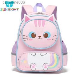 Backpacks Hot Kindergarten Backpacks 14inch Cartoon Preschool Backpack Cute School Bags Kid GiftL231108