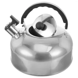 Mugs Tea Pot Water Heater Kettle Kitchen Whistling Handheld Teapot Convenient Stainless Steel Daily Use Stovetop