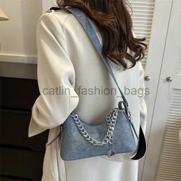 Shoulder Bags and bags for Women Fasion Soulder Underarm Bag Ladies Denim Crossbody Bagcatlin_fashion_bags