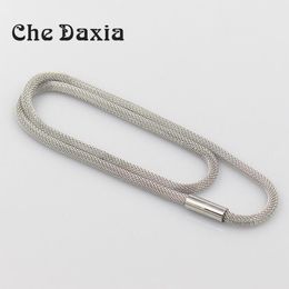 Choker Chokers Length 4.0mm Diameter Stainless Steel Net Necklace For Men NecklaceChokers