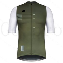 Camisas de ciclismo Tops de verão Homem de alta qualidade Homens de ciclismo Roupas de camisa preta Ciclo rápido respirável Ciclo seco rápido Roupas Espanha 230408