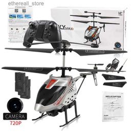 Drones RC Aircraft 2.4G Remote Control Helicopter Aeroplane Aerial Camera RC Drone With LED Light For Kids Children Birthday Gift Toys Q231108