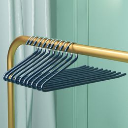 Hangers Racks 5/10 pieces Ybhook stainless steel pants hanger Organiser wardrobe hanger storage dry coat hanger metal luxury 230408