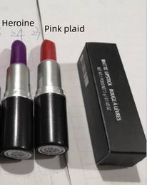 matte M Lipstick Makeup Honey love Lipsticks 18 colors with English Name black box