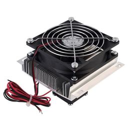 Freeshipping Thermoelectric Peltier Refrigeration Cooling Cooler Fan System Heatsink Kit Emttp