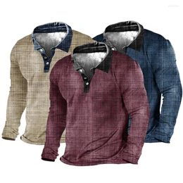 Men's Casual Shirts Fashion Pullover Shirt Sweat Absorbing Patchwork Colour Male Top Office Work Dressing Up