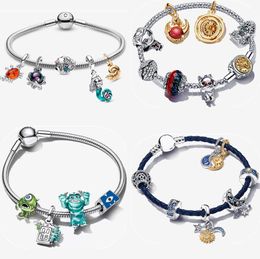 Hochwertiges Spiel-Charm-Designer-Armband für Damen, Modeschmuck, DIY, passend für Pandoras Spider, komplette Kollektion, Armband-Set, Weihnachtsfeier-Geschenk mit Box