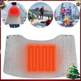Blankets Winter Office Shawl Warm Blanket 3 Levels Temperature Electric Heating USB Powered Portable Washable