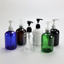 Storage Bottles Multicolor 300ML X 20 Chunky Lotion Pump Bottle Travel Size Liquid Soap Shampoo Shower Gel Packaging Container Dispensers