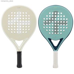 Tennis Rackets Mens Tennis Padel Racket Carbon Fiber Padd Rackets with EVA Mory Padd Tennis Racquet Padd Shovel Q231109