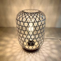 handwoven stainless steel lanterns, Customised Chinese style decorative lamps, table lamps, bedside lamps, minimalist craftsmanship, home bedroom lighting