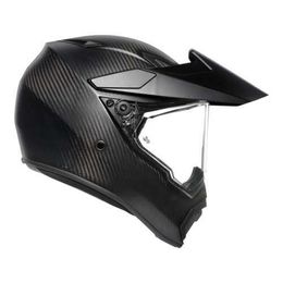 Helmets Moto AGV Full Face Crash Helmet AX9 Matt Carbon Dual Sport Touring Urban Helmet S WN 6TSM TTML