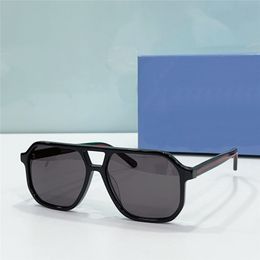 New fashion design pilot sunglasses 1366S acetate frame simple and popular style versatile outdoor UV400 protection glasses with case