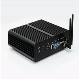 Freeshipping Intel Core i7 7500U 7th Gen Mini PC Windows 10 Fanless Computer 4K HD Graphics 620 300M Wifi H-D-MITV Box Xeqbe