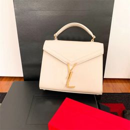 Shopping designer handbag card holder luxury bag clip buckle senior borse leather pure Colour letter messenger bags bronze metal hardware XB005 E23