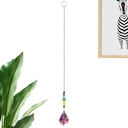 Garden Decorations Crystal Glass Pendant Clear Suncatcher For Sun Light Reflection Indoor Ornaments Nursery Chandeliers Cabinets