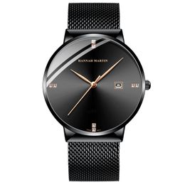 Luxus Mode Frauen Vertrag Stil Uhren Geometrische römische Ziffer Quarz Damenuhr Magnet Schnalle Mesh Strap Armbanduhr Gold Trend des neuen Produkts dhgates