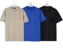 Paris, France fashion cotton blended t-shirt men's and women's Clothing Presbyterian l-letter LOGO 3-color casual pullover, designer T-shirt shirt