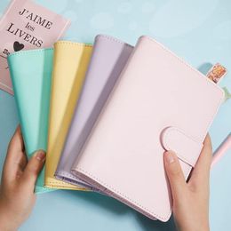 Leather Planner Notebook Agenda Budget Workbook Envelope Binder Pockets For Money Saving Bill Organiser