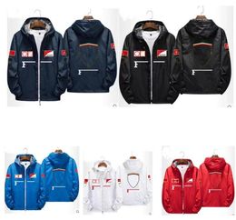 F1 Racing Jacket Men's and Women's Autumn and Winter Outdoor Waterproof Sweatshirt Same Style Customised