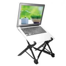 Freeshipping Foldable Laptop Stand Table Adjustable Height Lapdesk For Notebook Laptops Gqptl