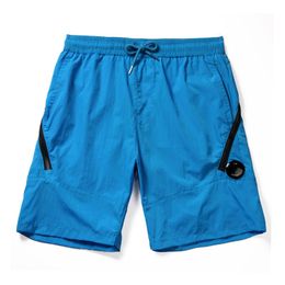 04blue One lens zipper pocket pants men shorts casual cotton goggle removable men short pant sweatshorts outdoor jogging tracksuit size M-XXL