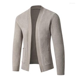 Men's Sweaters 2023 Arrival Spring Top Quality Casual Thick Warm Sweater Men Male Sweatercoat ZC9482