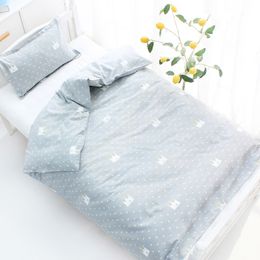 Bettwäsche-Set Baumwolle Baby Bettbezug 150120cm Nordischer Stil ohne Füllung 1pc Hautfreundliche borns Bettdecke Cartoon 230407