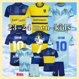 23 24 Boca Juniors Soccer Jerseys 2023 2024 Football Shirts men kids kits CAVANI JANSON MEDINA VILLA FERNANDEZ BENEDETTO ZEBALLOS BLONDEL BARCO TABORDA size S XXXL 4X