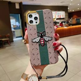 Beautiful DoubleG Designer Phone Cases for iPhone 15 14 13 12 11 Pro Max 14pro 13pro 12pro Luxury Leather Purse Cover with Logo Box Packing Mix Orders Drop Shippings