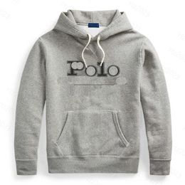 Polo Ralphs Designer Men Knits Hoodies Polos Bear Embroidery Laurens Pullover Crewneck Sleeve High Quality Nofs Hoodie Boui
