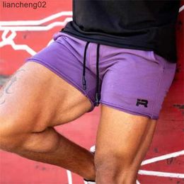 Men's Shorts 2023 new Cotton Sport Shorts Men Quick Dry Fit Running Shorts Joggings Men GYM Fitness Shorts Workout Short Pants W0408