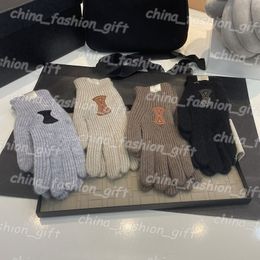 Unisex Fashion Gloves Winter Warm Gloves Designer Gloves Wool Rabbit Fur Glove Ladies Mittens Women Various Styles
