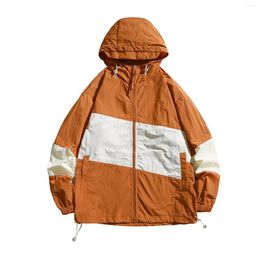 Men's Jackets Clothing Coat Mens Summer Collar Windproof Autumn Sunscreen Rainproof Outdoor Sports Breathable Puff