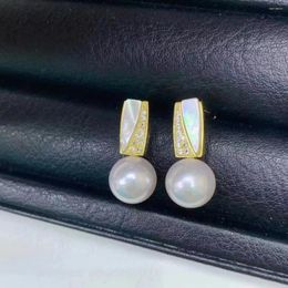 Stud Earrings Perfect Round Pearl 8mm Elegant Handmade Jewelry Gifts