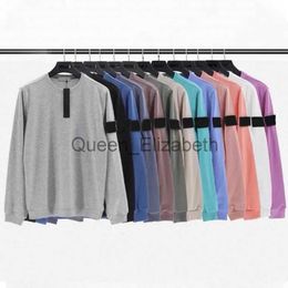 Womens Hoodies Sweatshirts Designers Sweatshirts Mens Hoodies Classic Badge Sleeve Long Sleeve Bottom Shirt Men and Women Couples Loose Simple Cotton V J231109