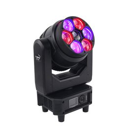 VShow 7 * 40W RGBW 4in1 LED Moving Head Light Splash 7 Fixture Beam Wash Zoom Wash R740Mini