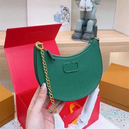 designer bags women Crescent wrist bag chian shoulder bag handbag purse hobo ladies composite leather clutch shoulder wallet