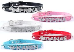 20pcs Full Colours Personalised DIY Dog Collars for Pet Customed Cheap Gatro Skin Dog Collars M S L5991592