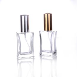 100pcs/lot 30ML Glass Perfume Spray Bottles Clear Cosmetic Bottles Empty Perfume Packaging Bottle
