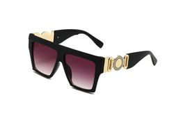 mens designer sunglasses Leopard Head Composite Metal Rimless Optical Frame Classic Rectangle Square Luxury gold sunshade sunglass carti frame glasses gg4362