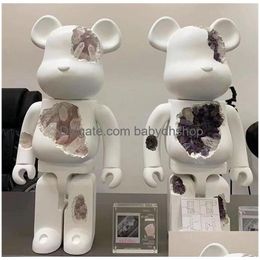 Movie Games -Selling 1000% 70Cm The Bearbrick Resin Corrosion Crystal Series 3 Colours Of Bear Figures Toy For Collectors Berbrick Dhqvn