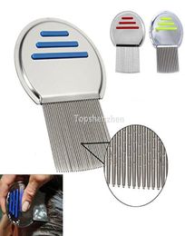 Dog Grooming Terminator Lice Comb Professional Stainless Steel Louse Effectively Get Rid For Head Lices Treatment Hair Removes Nit5458913