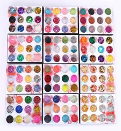 1 Box Irregular Shell Paper DIY Nail Flakes Colorful Paillettes Nail Art Sequins Glitter Foils PVC Manicure Cellophane8010363