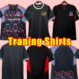 Training 23 24 Colo Mens Soccer Jerseys SANTOS BOLADOS ARRIAGADA ZALDIVIA GIL FUENTES COSTA Football Shirts fans version