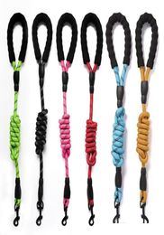 Strong Dog Leash Rope with Comfortable Padded Handle and Highly Reflective Threads Pet Leashes for Medium and Large2163721